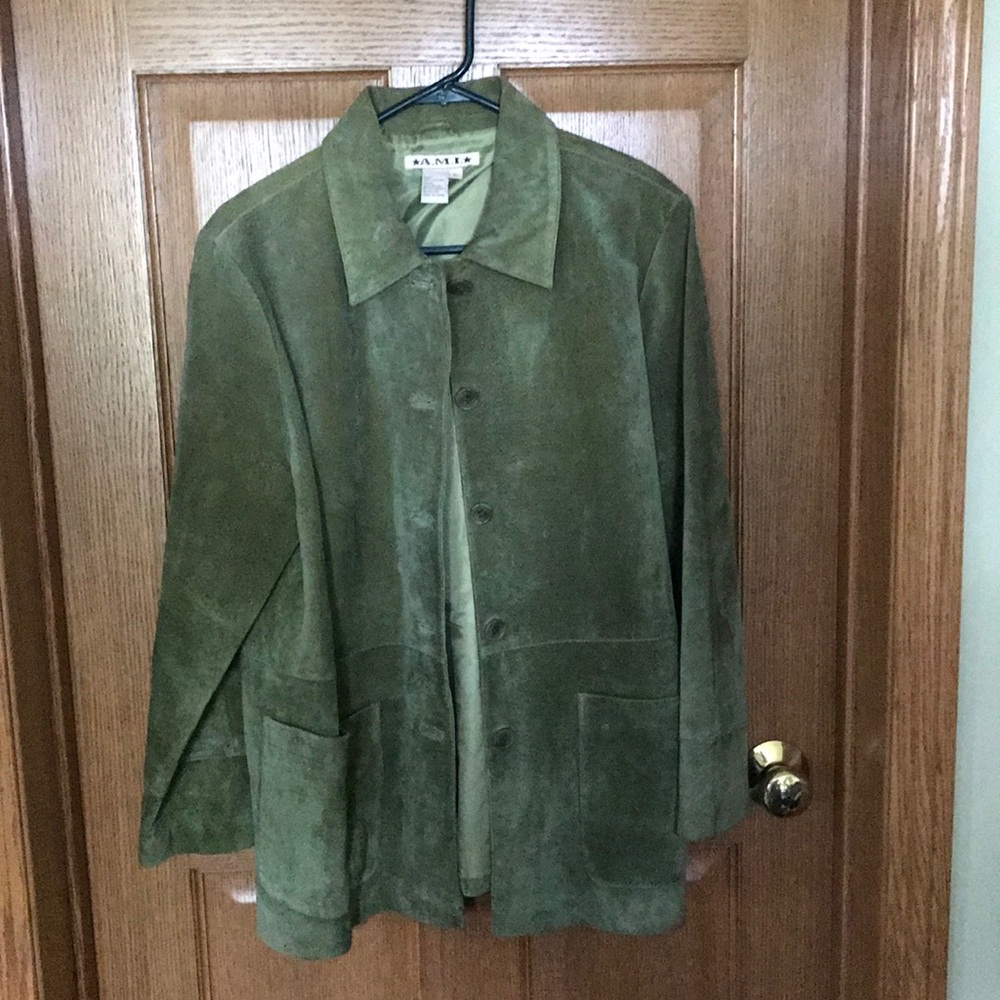 Leather/Suede Blazer